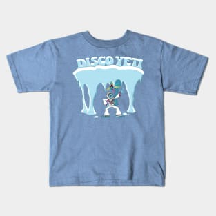 Disco Yeti Kids T-Shirt